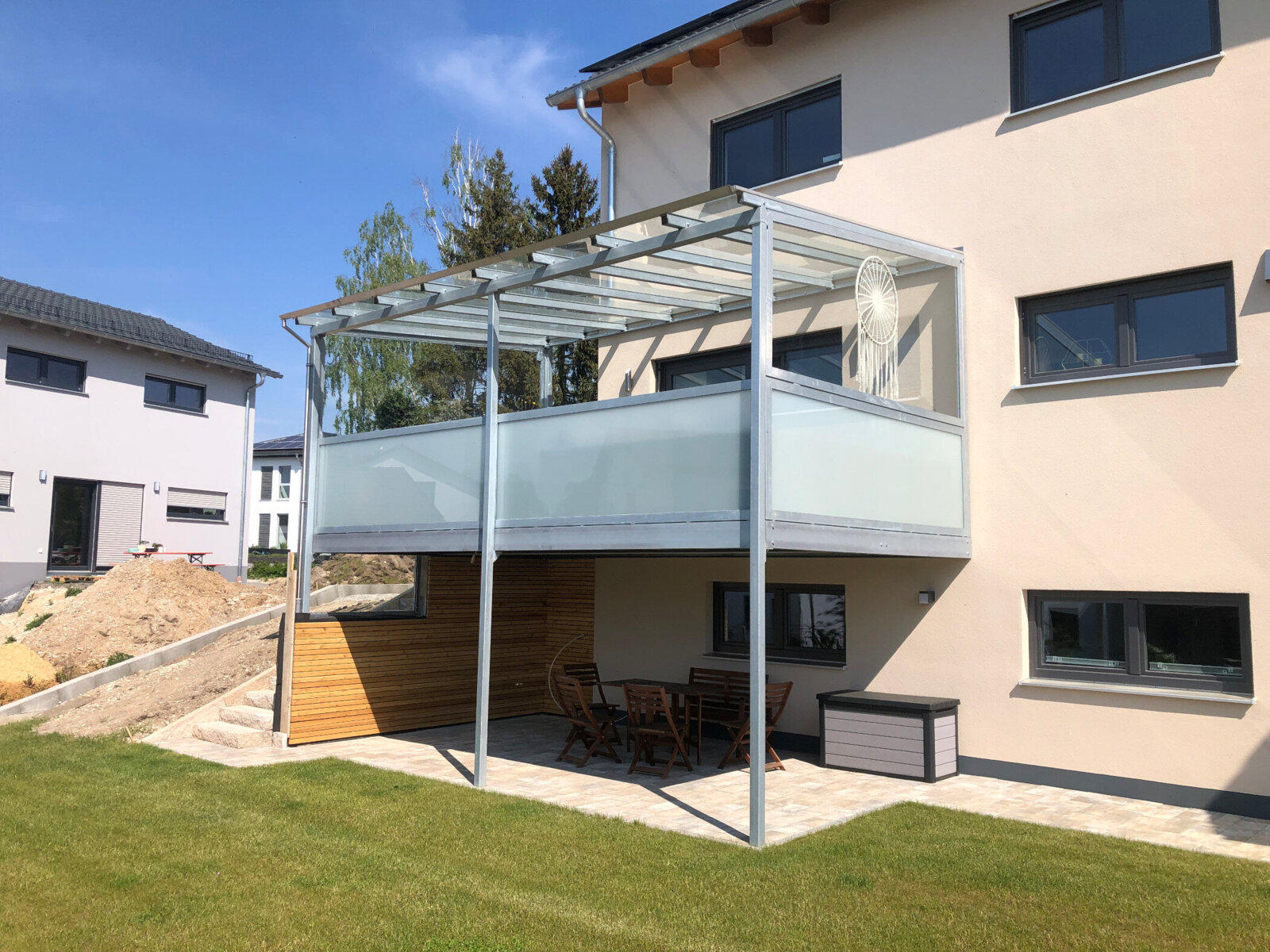 Glasbalkon von Metallbau Eichenseher